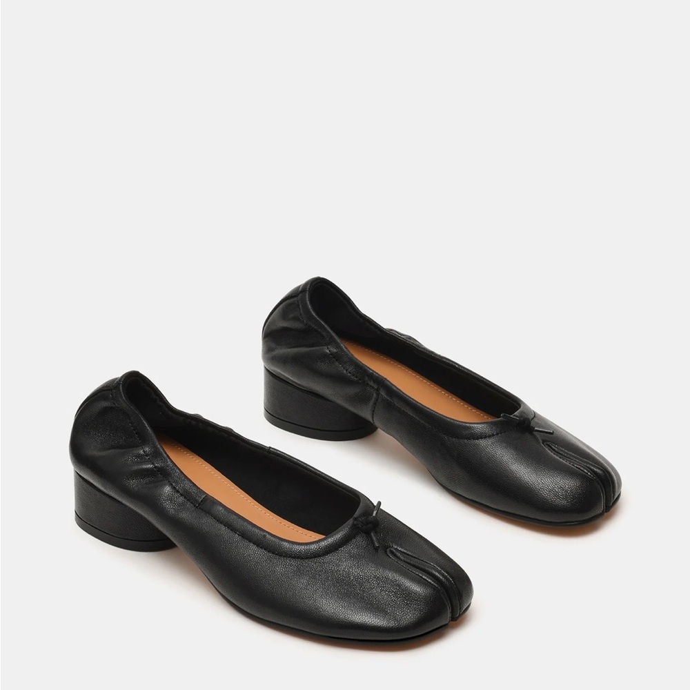 Steve Madden CYRA BLACK LEATHER — NWT